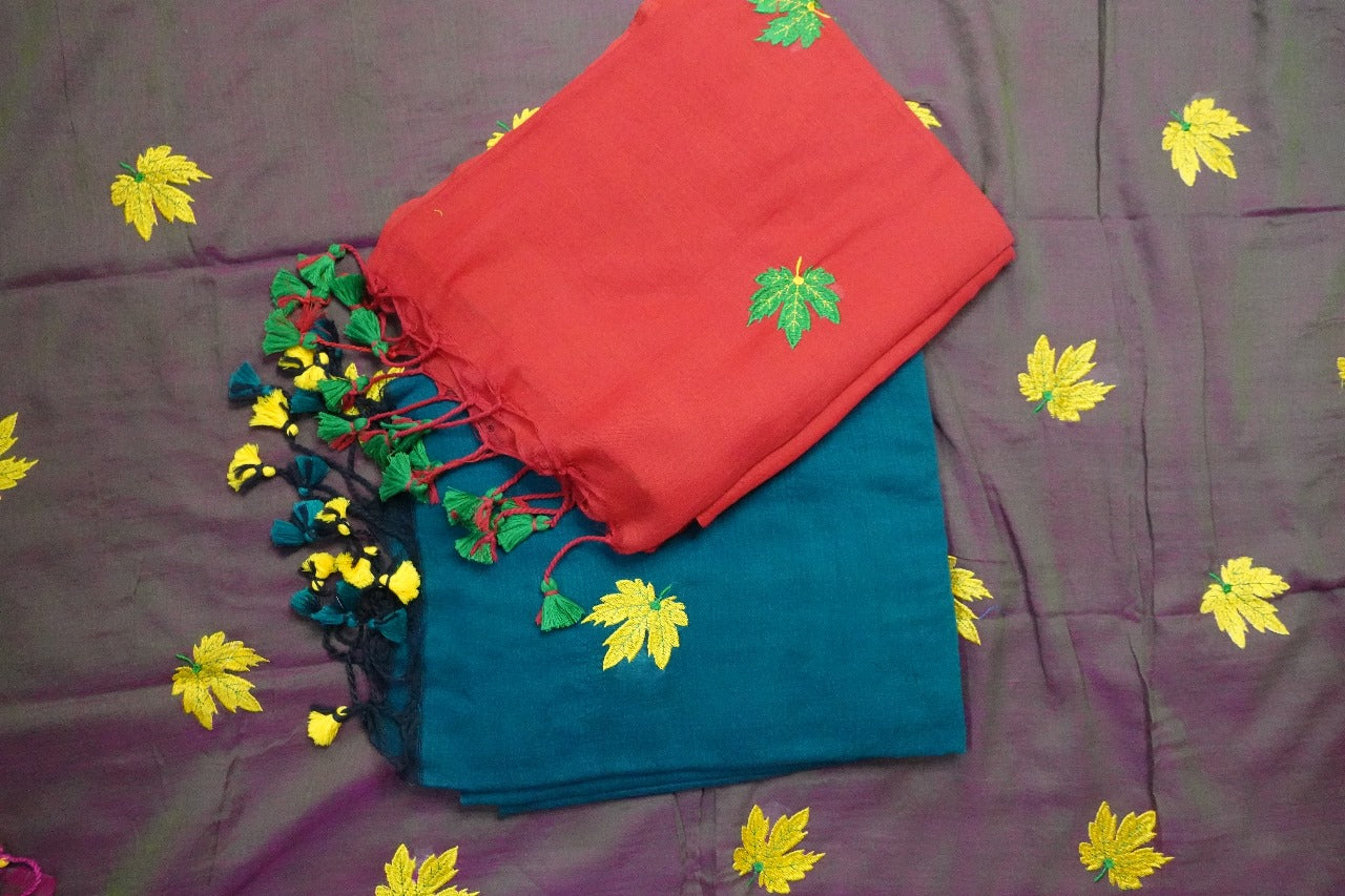 Khadi cotton saree